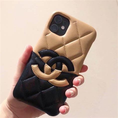 diy chanel phone case|chanel phone case iphone 10.